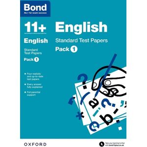Sarah Lindsay Bond 11+: English: Standard Test Papers: Ready for the 2025 exam (for GL Assessment & other 11 plus exams)