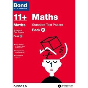 Sarah Lindsay Bond 11+: Maths: Standard Test Papers (for GL Assessment & other 11 plus exams)