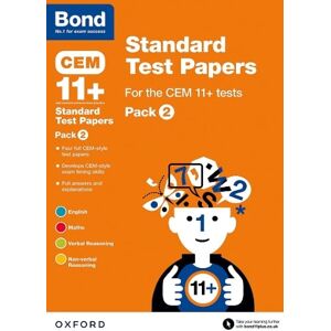 Michellejoy Hughes CEM: Bond 11+ Standard Test Papers: Ready for the 2025 Cambridge Select Insight exam