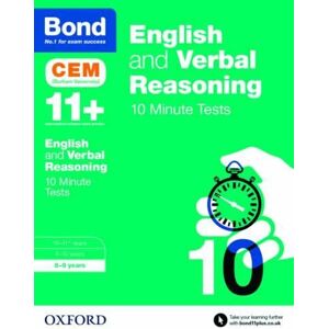 Michellejoy Hughes English & Verbal Reasoning: Bond 11+ CEM 10 Minute Tests (now Cambridge Select Insight)