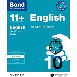 Sarah Lindsay Bond 11+ 10 Minute Tests English 9-10 years: For 11+ GL assessment and Entrance Exams