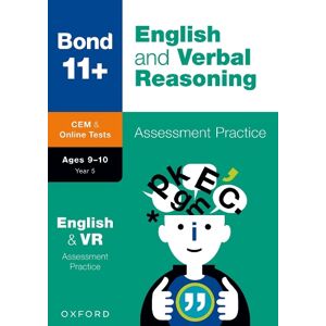 Michellejoy Hughes Bond 11+ CEM English & Verbal Reasoning Assessment Papers 9-10 Years (now Cambridge Select Insight)