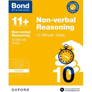 Alison Primrose Bond 11+ Non-verbal Reasoning 10 Minute Tests with Answer Support 8-9 years (for GL Assessment & other 11 plus exams)