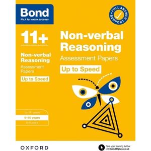 Alison Primrose Bond 11+ Non-verbal Reasoning Up to Speed Assessment Papers with Answer Support 9-10 Years (for GL Assessment & other 11 plus exams)