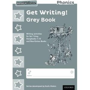 Ruth Miskin Read Write Inc. Phonics: Get Writing! Grey Book Pack of 10