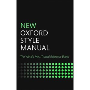 Oxford University Press New Oxford Style Manual
