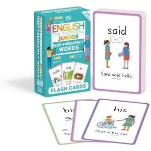 DK English for Everyone Junior High-Frequency Words Flash Cards