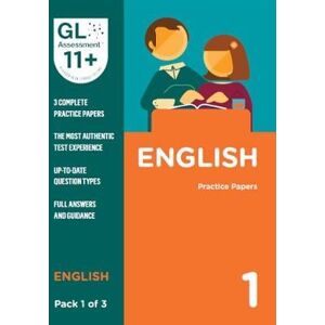 GL Assessment 11+ Practice Papers English Pack 1 (Multiple Choice)