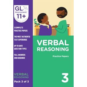 GL Assessment 11+ Practice Papers Verbal Reasoning Pack 3 (Multiple Choice)