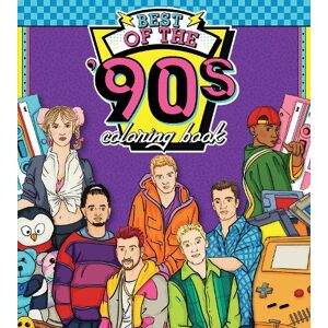 Walter Foster Creative Team Best of the '90s Coloring Book Volume 2