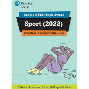 Jenny Brown Pearson REVISE BTEC 2022 Tech Award Sport Practice Assessments Plus - for 2026, 2027 exams