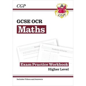 CGP Books GCSE Maths OCR Exam Practice Workbook: Higher - includes Video Solutions and Answers