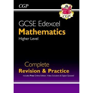 CGP Books GCSE Maths Edexcel Complete Revision & Practice: Higher inc Online Ed, Videos & Quizzes