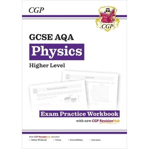 CGP Books New GCSE Physics AQA Higher Exam Practice Workbook with CGP RevisionHub