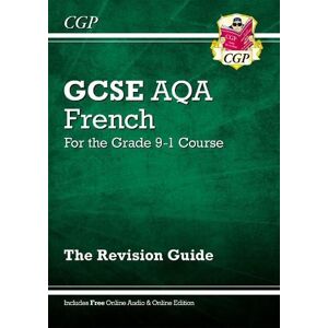 CGP Books GCSE French AQA Revision Guide: with Online Edition & Audio (For exams in 2025)