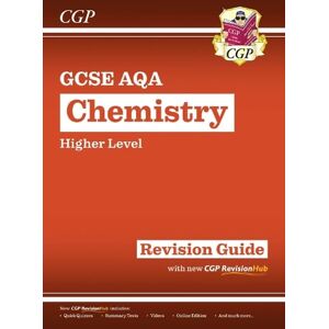 CGP Books New GCSE Chemistry AQA Higher Revision Guide with CGP RevisionHub