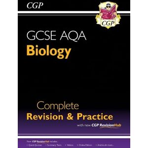 CGP Books New GCSE Biology AQA Complete Revision & Practice with CGP RevisionHub