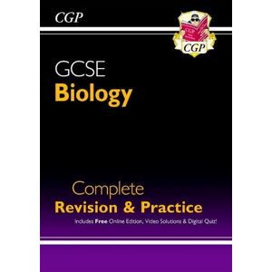 CGP Books GCSE Biology Complete Revision & Practice includes Online Ed, Videos & Quizzes