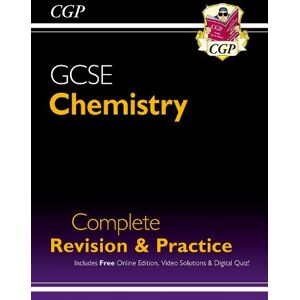 CGP Books GCSE Chemistry Complete Revision & Practice includes Online Ed, Videos & Quizzes