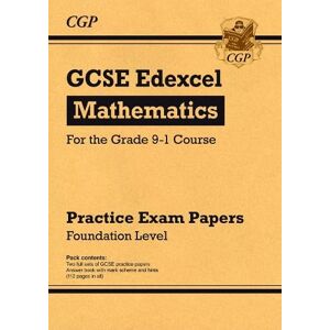 CGP Books GCSE Maths Edexcel Practice Papers: Foundation