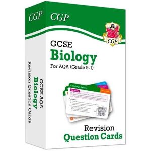 CGP Books GCSE Biology AQA Revision Question Cards - Q&A cards for quick practice