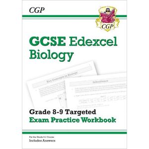 CGP Books GCSE Biology Edexcel Grade 8-9 Targeted Exam Practice Workbook (includes answers)