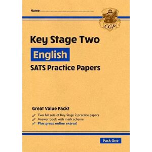 CGP Books KS2 English Year 6 SATS Practice Papers: Pack 1 - for the 2026 tests (with free Online Extras)