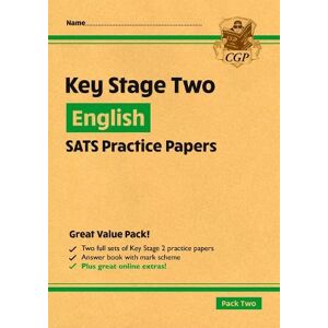 CGP Books KS2 English Year 6 SATS Practice Papers: Pack 2 - for the 2026 tests (with free Online Extras)