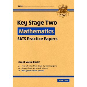 CGP Books KS2 Maths Year 6 SATS Practice Papers: Pack 1 - for the 2026 tests (with free Online Extras)