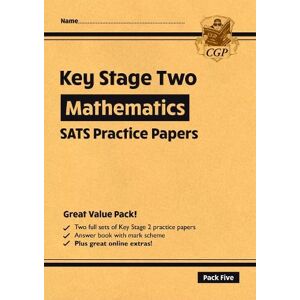 CGP Books KS2 Maths Year 6 SATS Practice Papers: Pack 5 - for the 2026 tests (with free Online Extras)