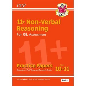 CGP Books 11+ GL Non-Verbal Reasoning Practice Papers: Ages 10-11 Pack 1 (inc Parents' Guide & Online Ed)