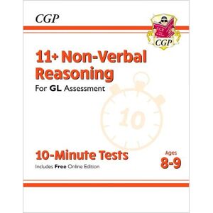 CGP Books 11+ GL 10-Minute Tests: Non-Verbal Reasoning - Ages 8-9 (with Online Edition)