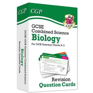 CGP Books GCSE Combined Science: Biology OCR Gateway Revision Question Cards