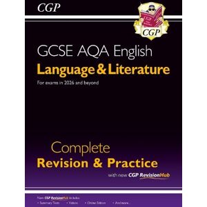 CGP Books New GCSE English Language & Literature AQA Complete Revision & Practice (for exams from 2026)