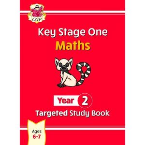CGP Books KS1 Maths Year 2 Targeted Study Book