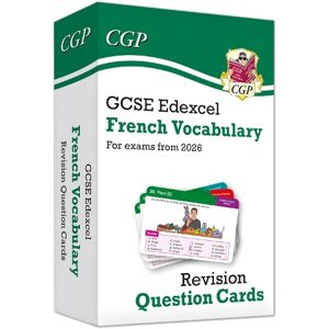 CGP Books New GCSE Edexcel French: Vocabulary Revision Question Cards (for exams from 2026)