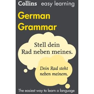 Collins Dictionaries Easy Learning German Grammar Collins Dictionaries Easy Learning German Grammar