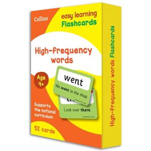 Collins Easy Learning High Frequency Words Flashcards Collins Easy Learning High Frequency Words Flashcards