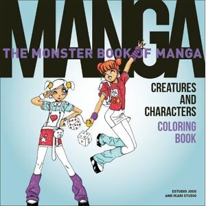 Estudio Joso The Monster Book of Manga Creatures and Characters Coloring Book Estudio Joso The Monster Book of Manga Creatures and Characters Coloring Book