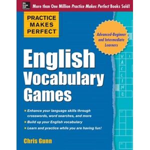 Chris Gunn Practice Makes Perfect English Vocabulary Games Chris Gunn Practice Makes Perfect English Vocabulary Games