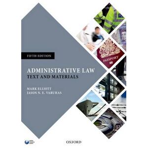 Mark Elliott Administrative Law Mark Elliott Administrative Law