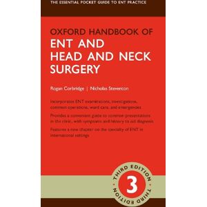Rogan Corbridge Oxford Handbook of ENT and Head and Neck Surgery Rogan Corbridge Oxford Handbook of ENT and Head and Neck Surgery