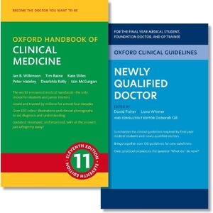 Prof Ian Wilkinson Oxford Clinical Guidelines: Newly Qualified Doctor and Oxford Handbook of Clinical Medicine pack Prof Ian Wilkinson Oxford Clinical Guidelines: Newly Qualified Doctor and Oxford Handbook of Clinical Medicine pack
