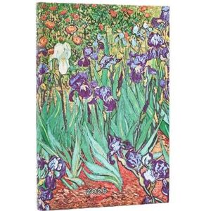 Paperblanks 2026 Van Gogh's Irises Mini 12-month Horizontal Hardcover Flexi Dayplanner 2026 (Elastic Band Closure) Paperblanks 2026 Van Gogh's Irises Mini 12-month Horizontal Hardcover Flexi Dayplanner 2026 (Elastic Band Closure)