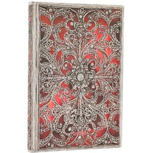 Paperblanks Garnet Flexi Week to View Mini Diary 2026 Paperblanks Garnet Flexi Week to View Mini Diary 2026