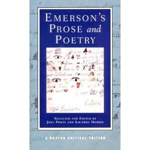 Ralph Waldo Emerson Emerson's Prose and Poetry Ralph Waldo Emerson Emerson's Prose and Poetry