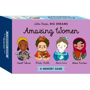 Maria Isabel Sanchez Vegara Little People, BIG DREAMS Amazing Women Memory Game Maria Isabel Sanchez Vegara Little People, BIG DREAMS Amazing Women Memory Game