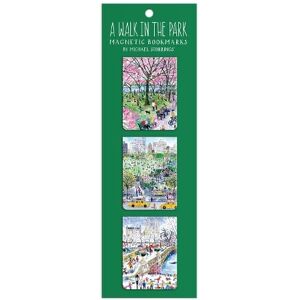 Galison Michael Storrings Walk in the Park Magnetic Bookmarks Galison Michael Storrings Walk in the Park Magnetic Bookmarks