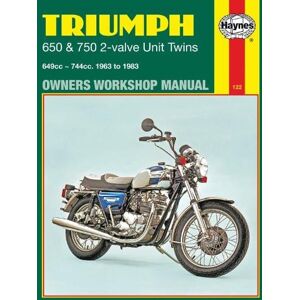 Haynes Publishing Triumph 650 & 750 2-Valve Unit Twins (63 - 83) Haynes Publishing Triumph 650 & 750 2-Valve Unit Twins (63 - 83)