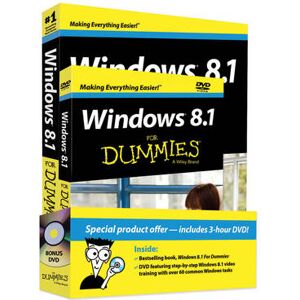 Andy Rathbone Windows 8.1 for Dummies Book+dvd Bundle Andy Rathbone Windows 8.1 for Dummies Book+dvd Bundle